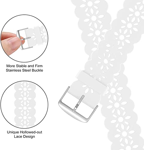 Correa silicona 20mm compatible Sanorum Smartwatch miniatura 6