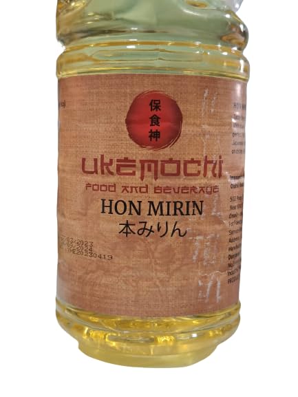 Ukemochi Hon Mirin 1800LTR - Sweet Rice Wine - 1800LTR Bulk