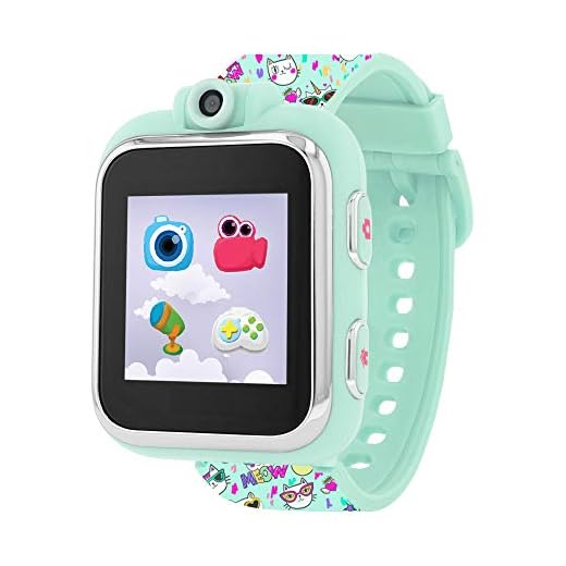 PlayZoom Smart Watch for Kids Video Camera Selfies STEM Learning Educational Fun Games, MP3 Music Player Audio Books Touch Screen Sports Digital Watch Gift for Kids Toddlers Boys Girls Fun Prints