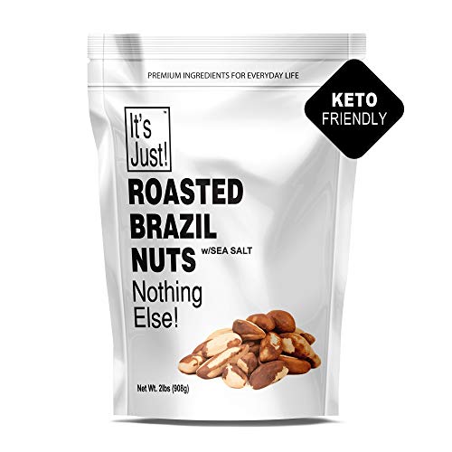 It s Just - Brazil Nuts, Sea Salted, USA Roasted, Ready-to-Eat, Keto Friendly, 32oz