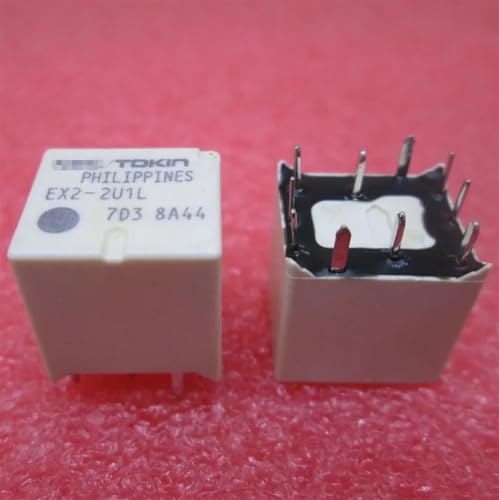 Relais électromagnétique 12V EX2-2U1L miniature à 10 broches