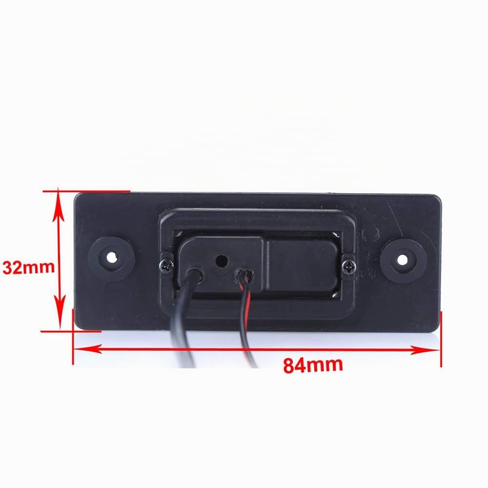 Auto Rückfahrkamera Einparkkamera Einparkhilfe Farbkamera für VW Golf MK4 MK5 Tiguan Touareg Polo 3C Jetta Passat Sharan Bora Skoda Scirocco Fabia Cayenne Touran Sntana Audi TT 8J