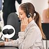 18 Pcs Headset Microphone Foam Covers, Headset Microphone Windscreen Set for Lapel Microphones, Black Foam Mic CoverMicrophone Windshield Windscreens Sponge Foam Covers Shield Protection Protectors #4