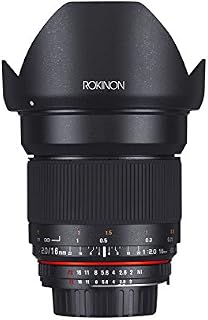 Rokinon 16MAF-N 16mm f/2.0 Aspherical Wide Angle Lens for Nikon (DX) Cameras