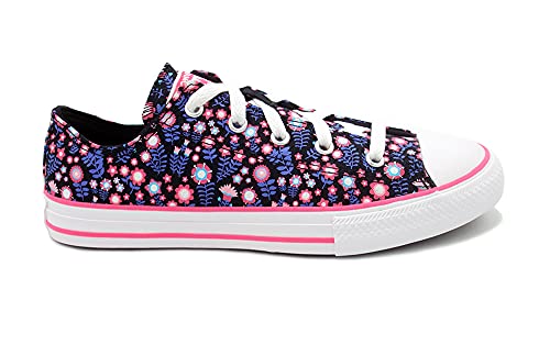 Converse CTA OX, Scarpe con stampa floreale Nero