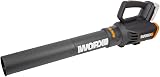 Worx WG547E.9 Cordless Leaf Blower 20V Turbine Technology, Two Speed Levels, One-Hand Operation, Without Battery & Charger, 20 V, Black/Orange - 1