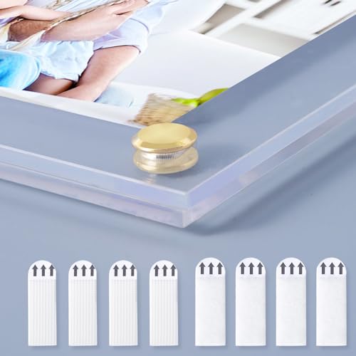 Kalami 18X24 Picture Frame Wall Mount Self Adhesive, Clear Acrylic No Drill Floating Frameless Poster Frame For Family Photo Oil Paintings Maps Or Other Artworks thumb #3
