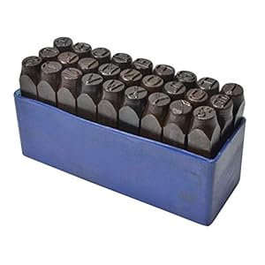 Faithfull FAIL2MM Metallstempel-Set 2 mm