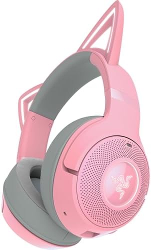 Razer Kraken Kitty V2 BT - Casque sans-Fil Bluetooth avec éclaira...