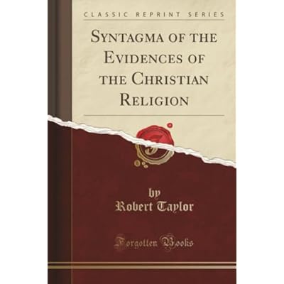 Syntagma of the Evidences of the Christian Religion