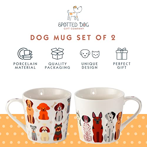 La Mejor Selección de Tazas de desayuno - los más vendidos. 20 Tazas de desayuno marca SPOTTED DOG GIFT COMPANY (2)
