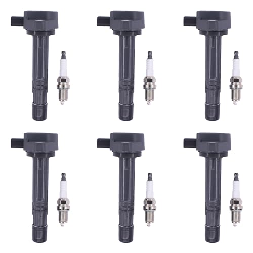 Ignition Coil and Spark Plug for Honda Civic 1.7 2001-2005, Pilot 2003-2008, Ridgeline 2006-2008, Acura MDX 2001-2009, Saturn Vue 2004-2007 -  ApplianPar, 30520-PGK-A01