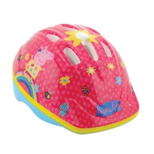 Peppa Pig Safety Helmet Kinder-Fahrradhelm, Mehrfarbig, 48cm-52cm