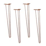 Lieferumfang: 4er Set Möbelbeine HAIRPIN LEGS ST 8274