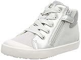 geox schuhe silber  Geox Baby Mädchen B Kilwi Girl G Sneaker, Silber (Silver C1007), 27 EU