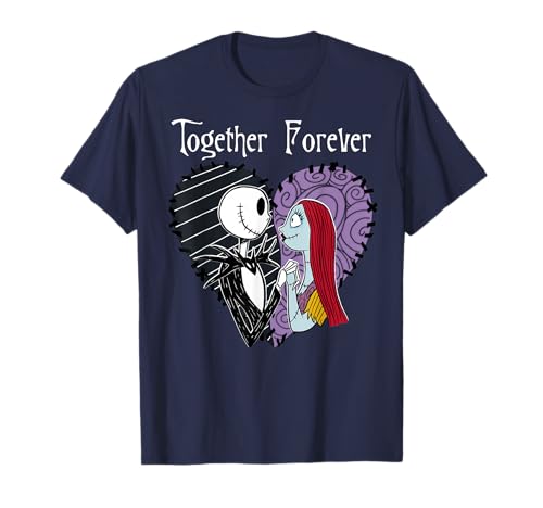 Disney The Nightmare Before Christmas Jack & Sally Together T-Shirt