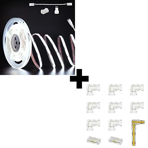 Tira LED COB PAUTIX 10m Luz Día 6000K 504 LEDs/m miniatura 1