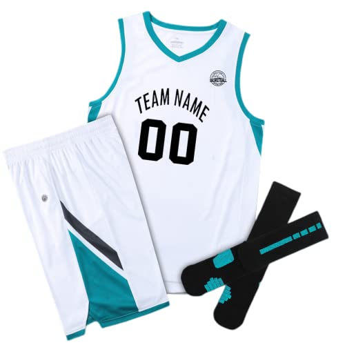 Custom Basketball Jersey Set Basketball Tank Tops And Short Personalized Printed Team And Number Jerseys For Men/Women/Youth #TOP21