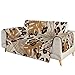 Ktewqmp Leopard Gesteppte Sofahusse Elastische Sofabezüge Wasserdicht Sofaüberwurf Rutschfester Couch überzug Möbelschoner Stuhlüberzüge Sofakissen Schonbezug Multicolor 178cm