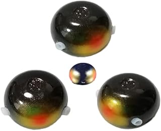 ブラックアイ色 (選択制) タイラバ ヘッド タングステン製 自作 保護チ ューブ付 鯛ラバ オモリ 誘導式