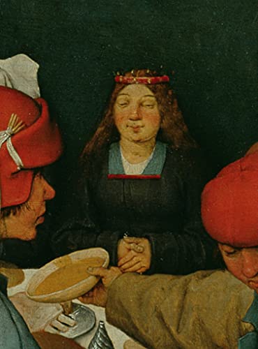 Affiches et gravures de maître Mariage paysan sur toile moderne de lin