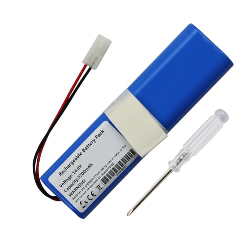 MULS Battery Replacement for Qihoo 360 S6 360S6 INR18650M26-4S1P Robot Vacuum Cleaner with Tools 14.8V 3200mAh