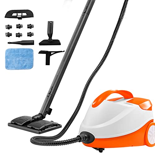 VEVOR Steam Cleaner for Home Use, Portable Steam Cleaner with 20 Accessories, 51oz Tank & 18ft Power...