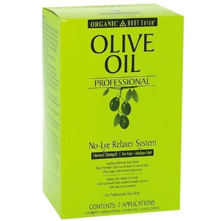 Organic Root Stimulator Pro Olive No-Lye Kit, Normal by Organic Root Stimulator
