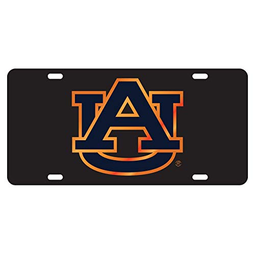 Auburn Tigers plaque finition laser haut de gamme blk org blu au style us epure