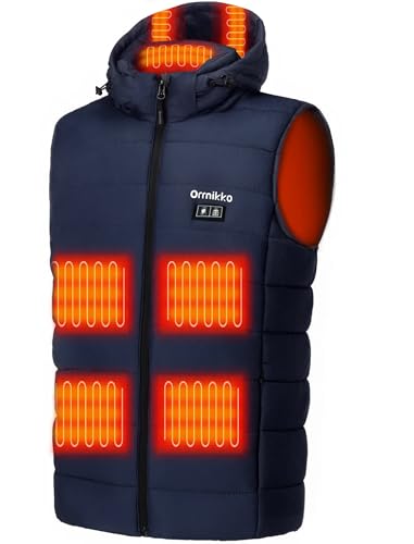 ORRNIKKO [2025 All-New] Heated Vest for Men - 7.4V 16000mAh