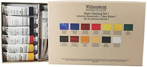 Williamsburg Handmade Oil Colors Basic Painting Set I
