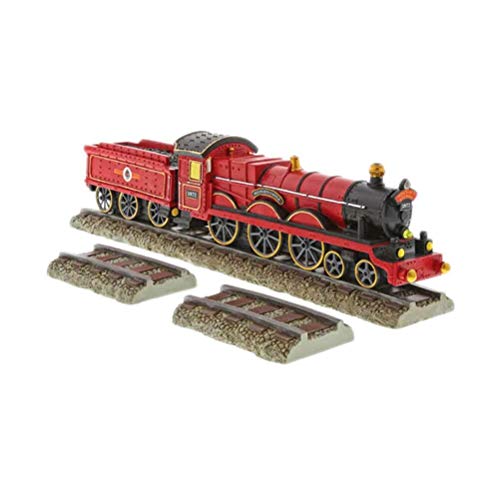 Department 56 6003329 Harry Potter Village Accessorie Hogwarts Express Train and Tracks Lit Figurine Set, 14 Inch, Multicolor