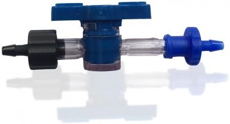 5 Pieces - 1/4" Quick Connect On/Off Valve for Tubing on Drip Systems and Irrigation Water Supply by Blumat (5)