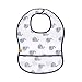 LÄSSIG Baby Kleinkind Lätzchen Auffangschutz wasserdicht Klettverschluss/Lightweight Bib, Little Water whale