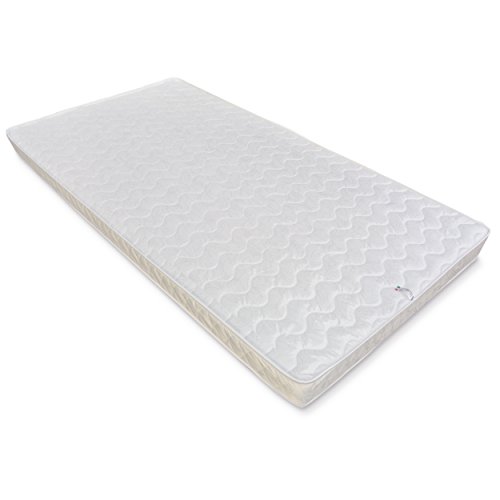Baldiflex Matelas 90x200 cm Easy Small, Mousse, Épaisseur 11 cm, Revêtement Coton Orthopédique, Respirante, Anti acarien