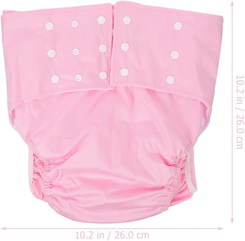 Miniatura 8 de 2 pañales reutilizables para adultos, pañales de tela lavables antifugas, pañales para adultos para incontinencia anciana, mujeres y hombres