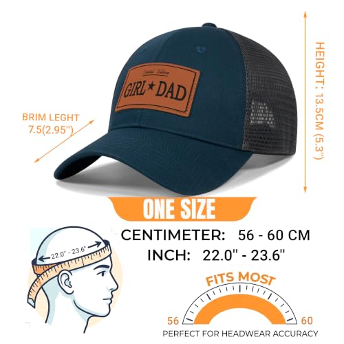 Image of Girl and Dad Hat Gifts for Father Men from Daughter Wife,Fathers Day,Christmas,Birthday