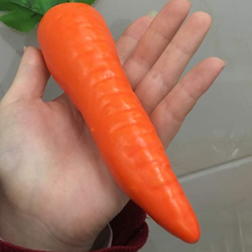 Decorações de cenoura de Páscoa da BESTOYARD com cenoura, vegetais, cenoura, brinquedo, decoração de