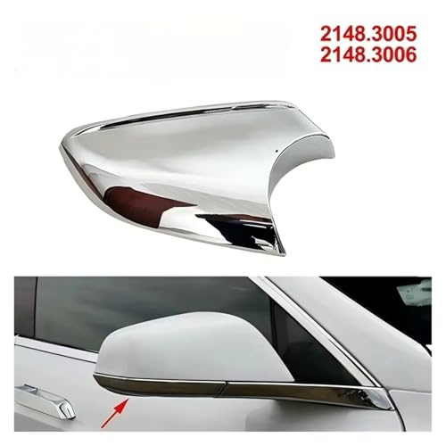 Couverture rétroviseur Tesla Model S chrome brillant droit - 2