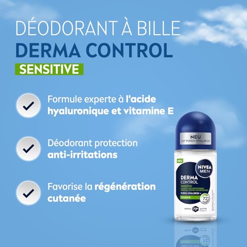Nivea derma control defend déodorant bille 50ml - vue 3