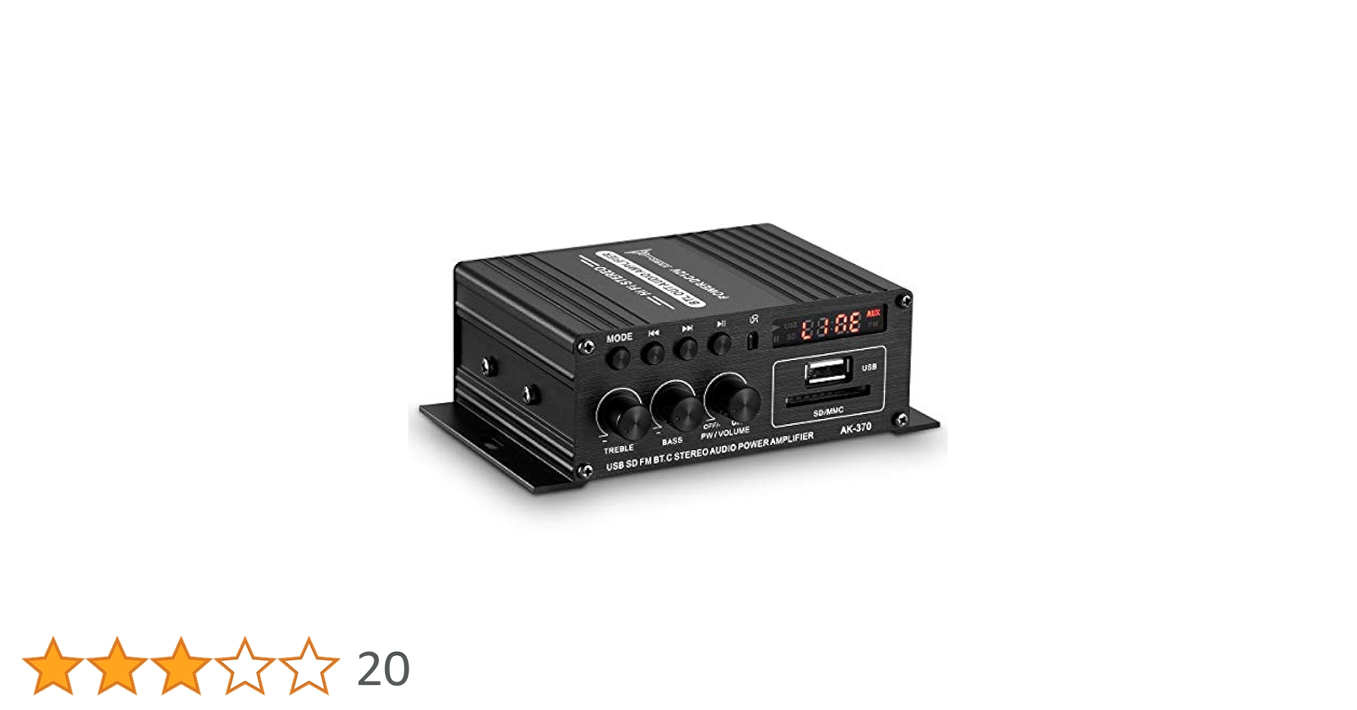Sabaj A4 ステレオ デジタル パワーアンプ Amazon.co.jp: Sabaj A4 ステレオ デジタル パワーアンプ 小型