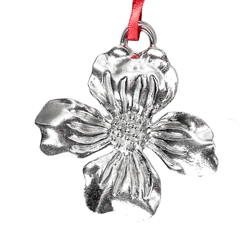 Handmade Dogwood Flower Gift - Metal Dogwood Christmas Ornament (Dogwood)