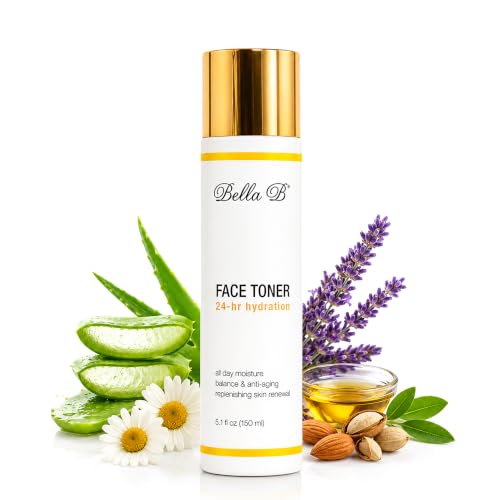 BELLA B Pregnancy Safe Face Toner | 24hr Hydrating Natural Face Toner for Women | Anti-Aging Pregnancy Facial Moisturizer Safe for All Skin Types | Paraben & Fragrance Free | 5.1oz