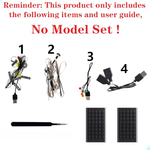 MENZAVA LED Light Set Compatible with LEGO 76269 Avengers Tower Building Blocks Model - Model Set NOT Included - Image 3