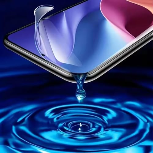 Acoweous Transparent Hydrogel Protective Film for iPhone 15 Pro Max 5G, Soft TPU Flexible Screen Protector [Ultra Thin] [High Sensitivity] 2 Pack - Image 3