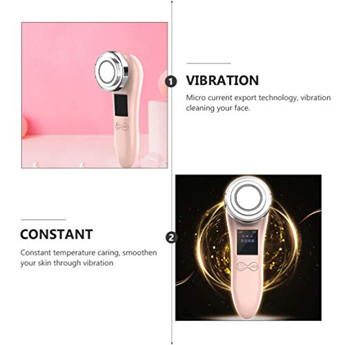 EXCEART Face Massager Facial Anti Envelhecimento Rugas Massageador Dispositivo Pescoço Livre Aparênc