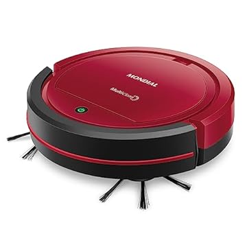 Robô Aspirador de Pó MultiClean, Mondial, Vermelho/Preto, 30W, Bivolt - RB-09