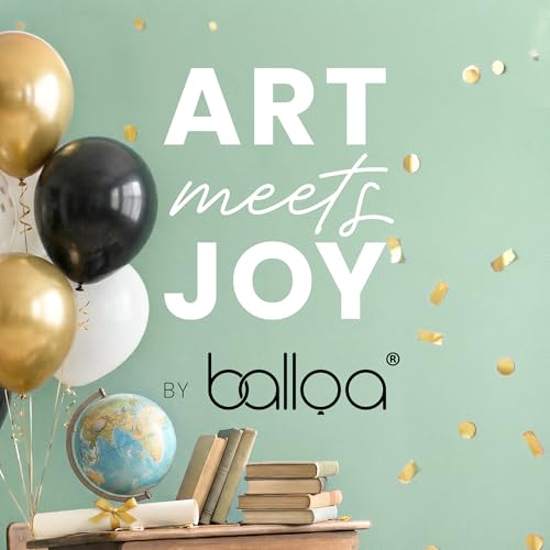 balloa Folienballon XXL Bravocado Abschluss, Helium Ballon bestandene Prüfung Deko, Luftballon Geschenk zum Abschluss, Partydeko Abschlussfeier, Abi, Studium, Ausbildung, Glückwunschballon, 62cm