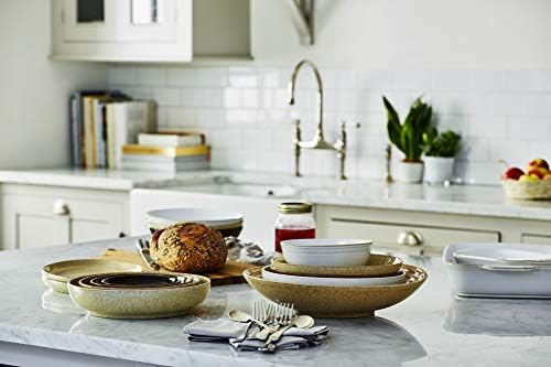 Denby 395042044 Studio Craft 4 Piece Pasta Bowl Set, Ceramic, Mixed, 23 x 23 x 9.5 cm