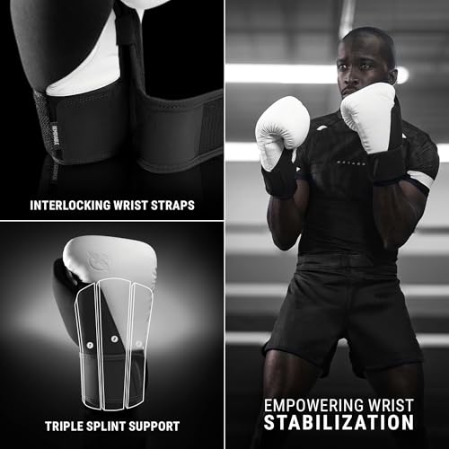 Image of Hayabusa T360 Boxing Gloves - Revolutionary Hand Ergonomics | Empowering Wrist Support | Single or Dual Strap Closure | Training, Sparring, Heavy Bag - 10 oz 12 oz 14 oz 16 oz 18 oz